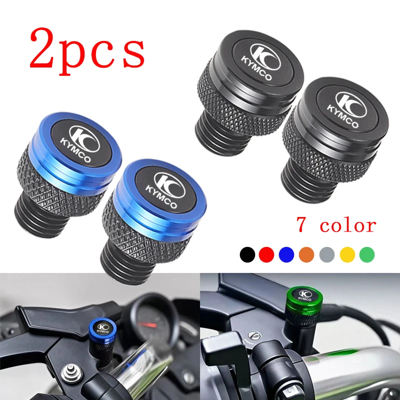 For KYMCO AK550 ST Xciting S400 i TCS DT X 360 125 350 CV3 Dink X125 Town CT 125 Downtown 125 Motorcycle Rearview Hole Cap Plug