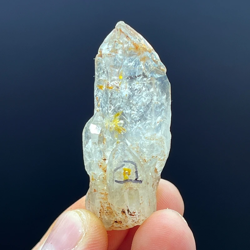 Natural oil gallbladder shining diamond Hekimon diamond acupoint healing energy chakra stone mineral mark home decoration