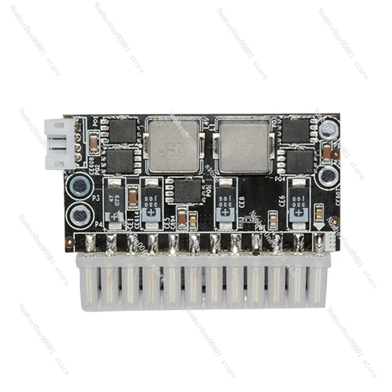 For DC-ATX300W power module: 12V direct plug into the high-power ATX computer power adapter board