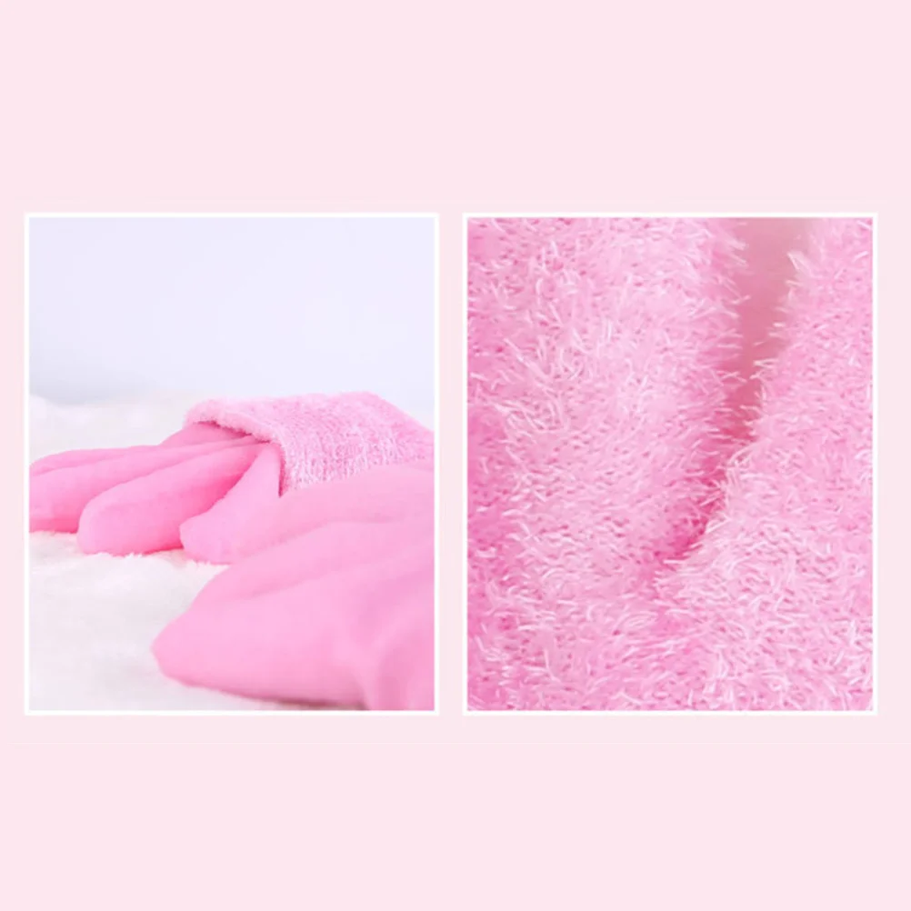 

2Pairs Moisturizing Socks and Gloves Tpr Mineral Oil Infused Soft Skin Gift Idea Moisturizing Gloves Skin
