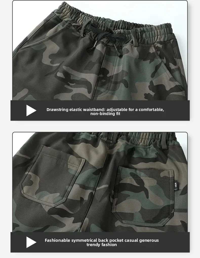 Wasserdichtes Herren-Arbeitskleidungsset mit warmem Faltenfutter für Herbst- und Winter-Outdoor-Radfahren, langlebiges Set für Herren-Winterset – Detail 17