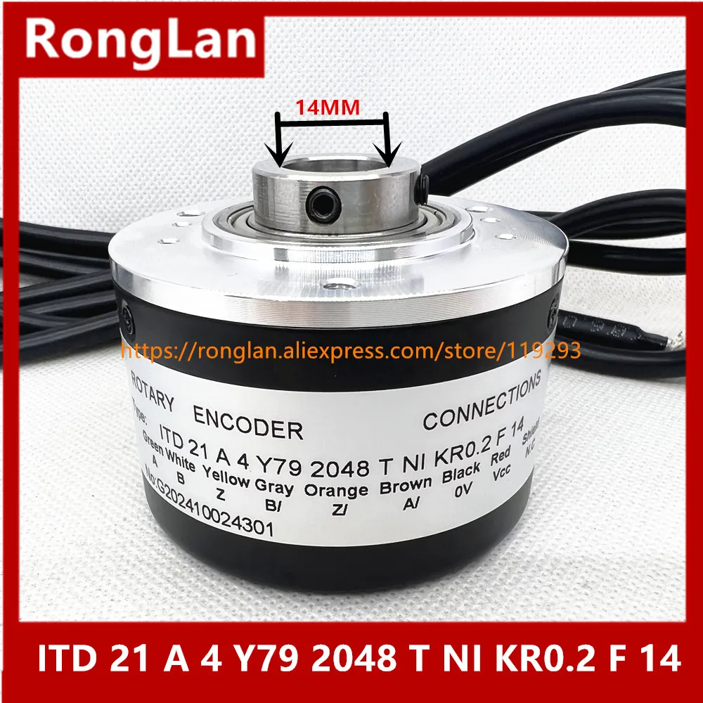 [BELLA] ITD 21 A 4 Y79 2048 T NI KR0.2 F 14 Swiss  internal diameter 14MM technology encoder new technology