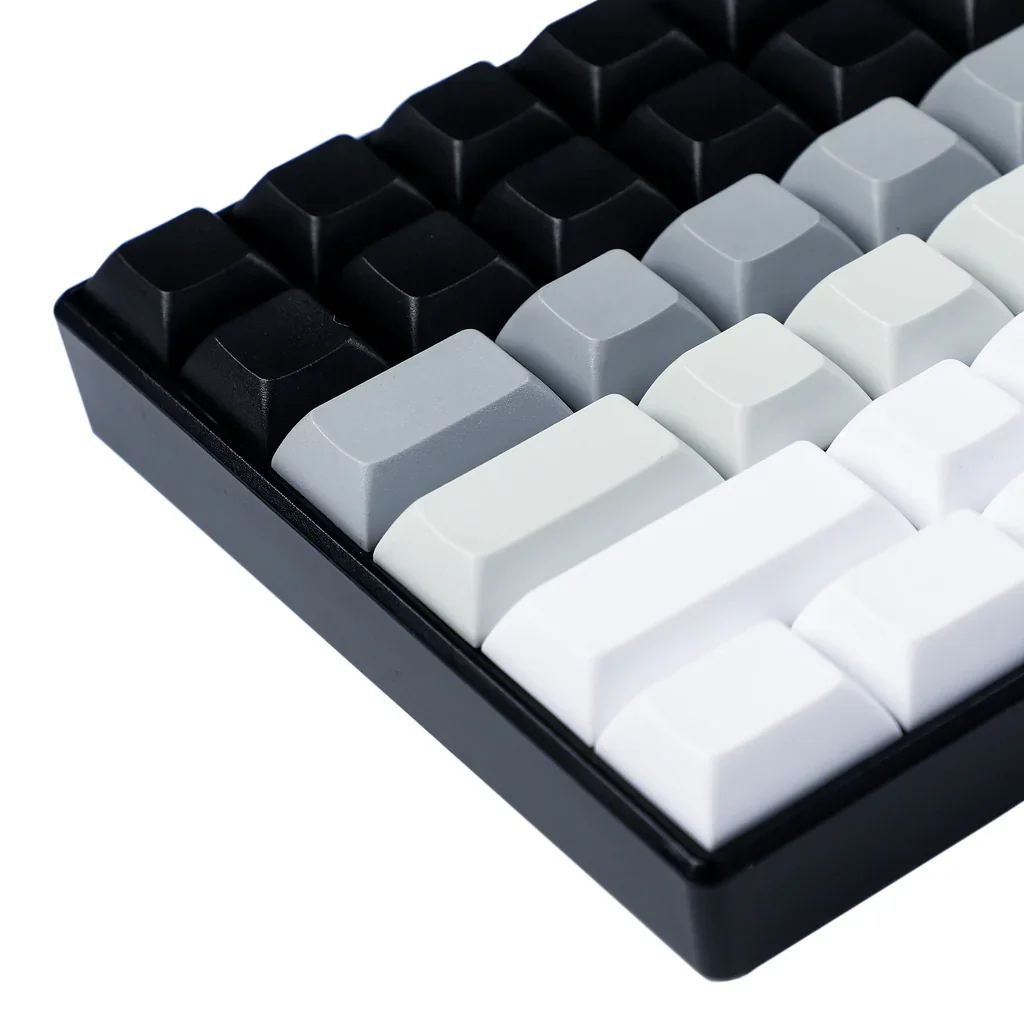 120 Polar Day Blank Keycaps DSA Profile PBT ANSI ISO White Gray Black For MX Mechanical Keyboard 61 96 84 68 108 87 Wings SP84