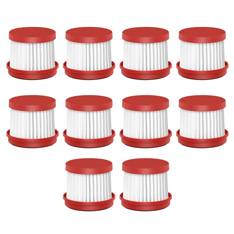 10PC Filter Spare Parts For Xiaomi Deerma Vacuum Cleaner CM1300 CM1900 HEPA Accessories