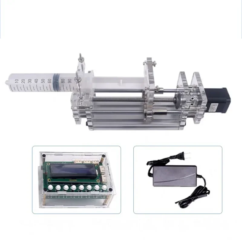 Mini-półtowa precyzyjna elektryczna laboratoryjna pompa z mikropyskawicą Pompa projektowa Dozownik płynnego kleju