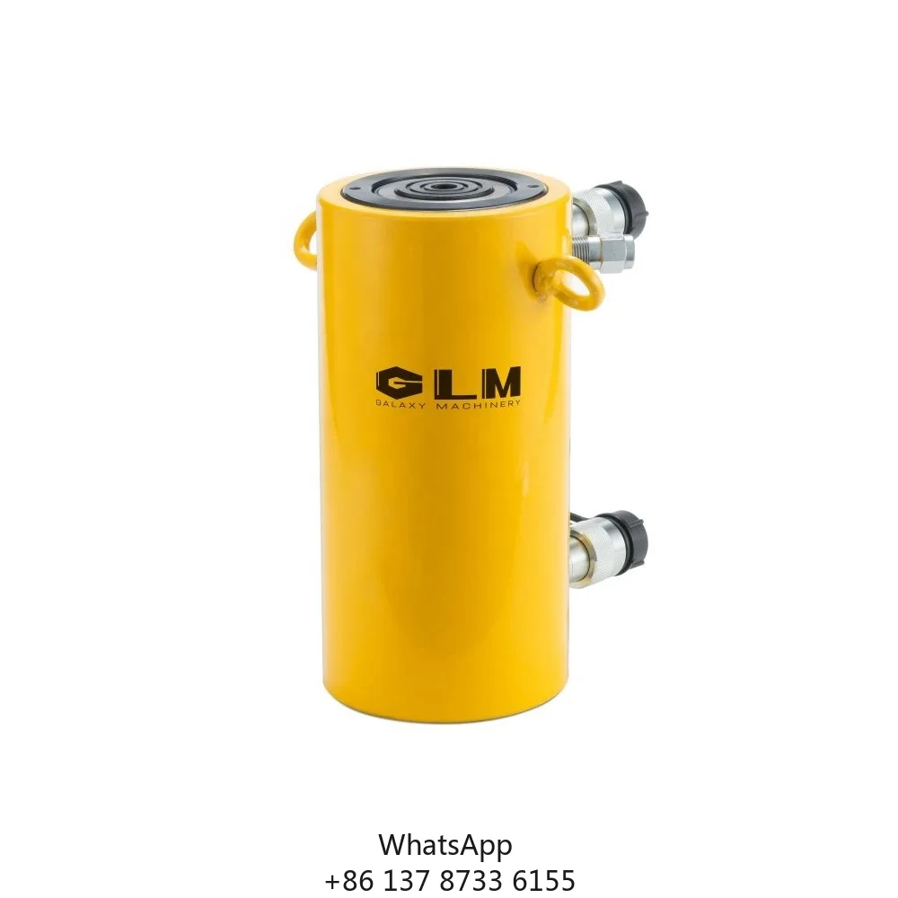 Professional 50 100 200 300 500 800T Double Acting High Pressure Hydraulic Cylinder Lifting Jacks