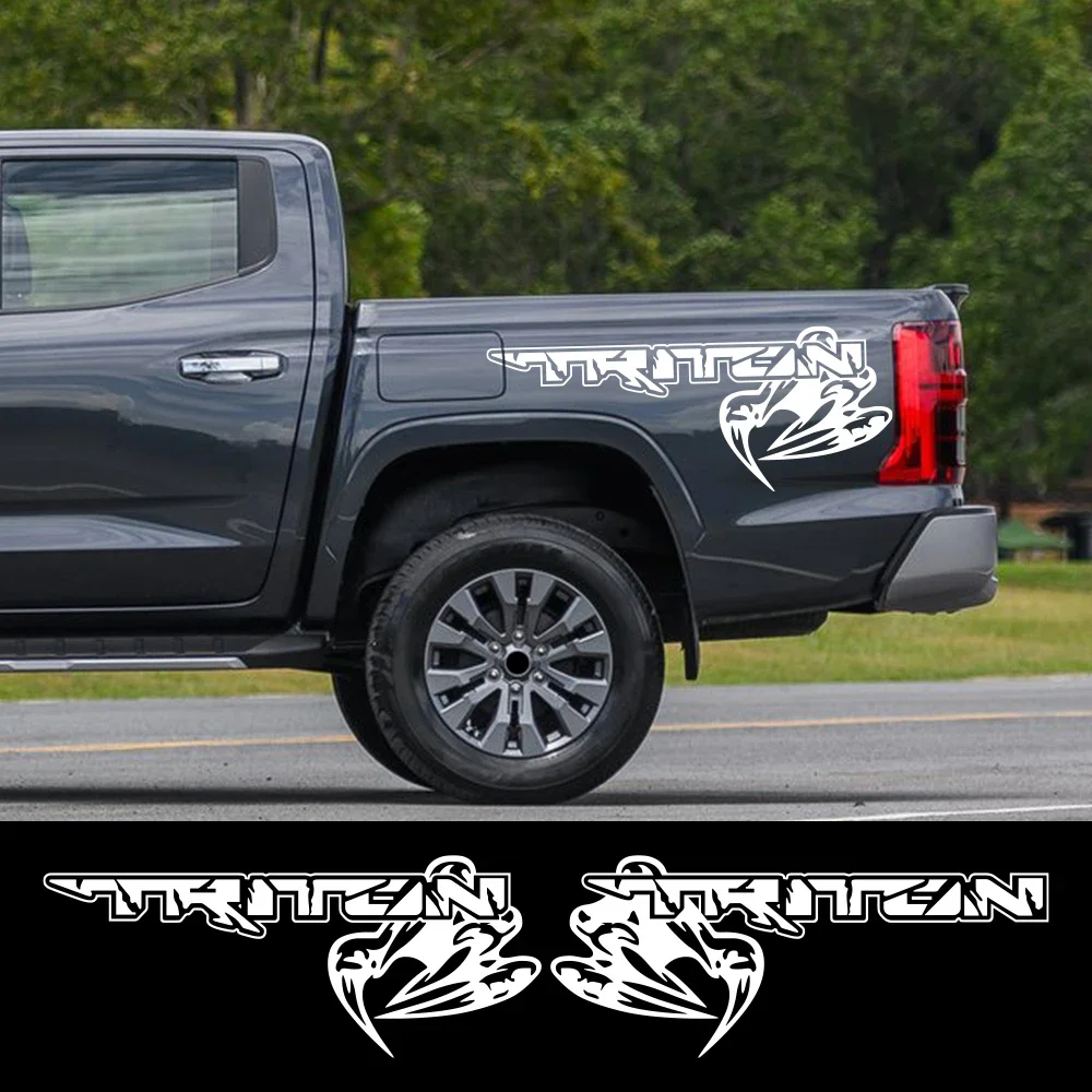 

2 шт. наклейки на пикап 4x4 автомобильные графические наклейки для Mitsubishi L200 TRITON CLAWMARK пикап виниловые авто аксессуары «сделай сам»
