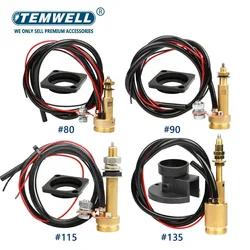 80# 90# 115# 135# Welding Panel Socket Euro Central Connector Adaptor Torch Conversion Kit Welding Torch MIG MAG Euro Connecto