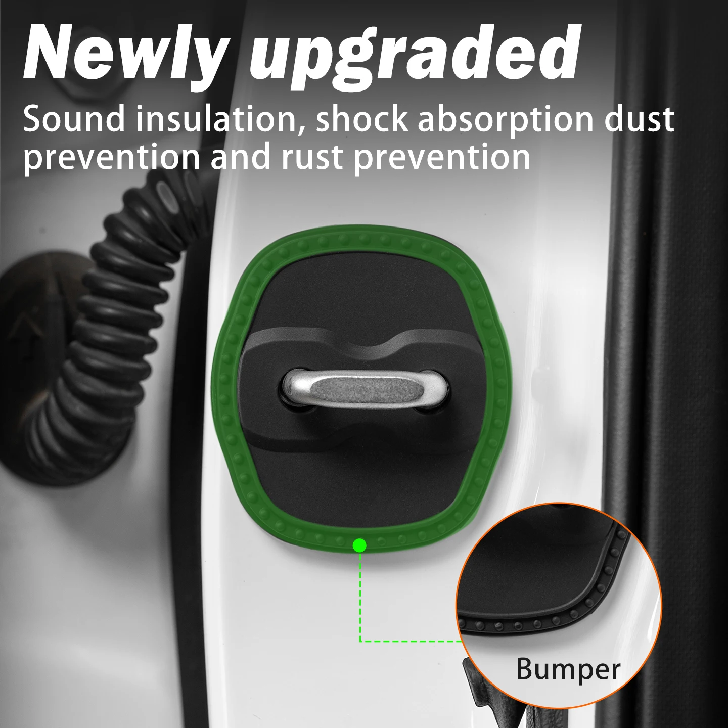 2/4 шт. силиконовый чехол для дверного замка автомобиля, защитный декоративный чехол для Changan Oshan X7 2020-2022