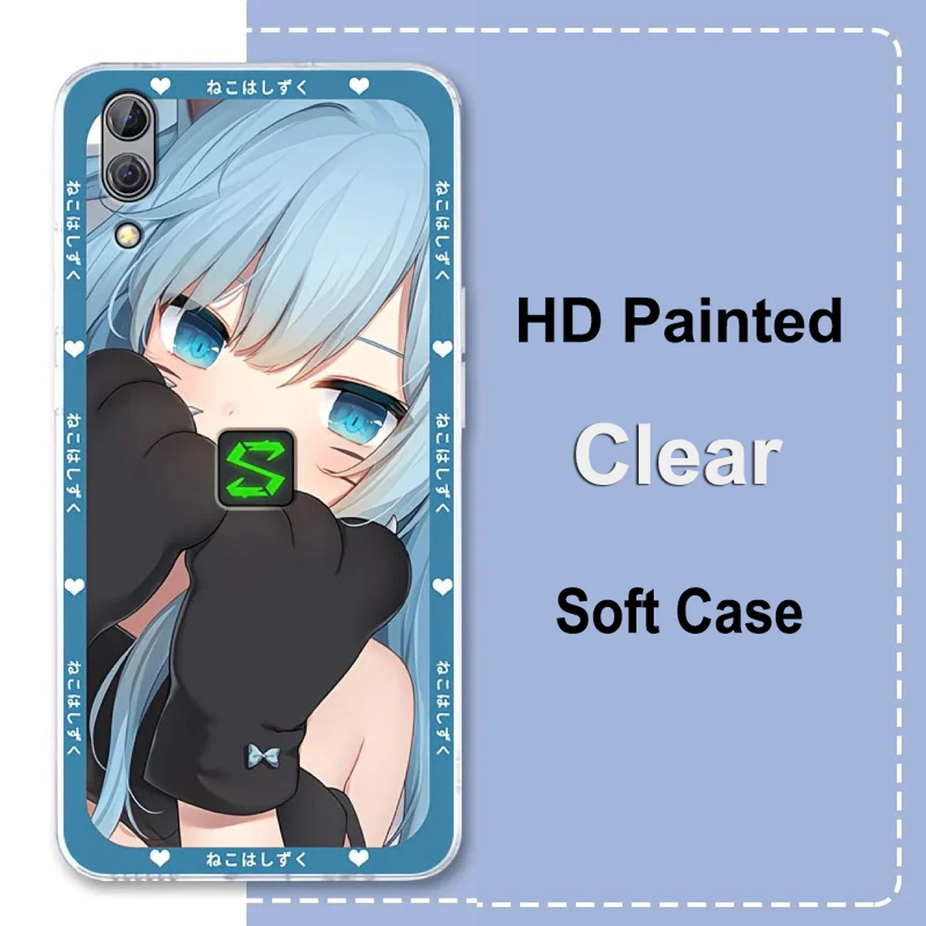 For xiaomi mi Black Shark 2 Case Blackshark 2 TPU soft Back Cover Black Shark 2 Pro Game Phone Shell 6.39\