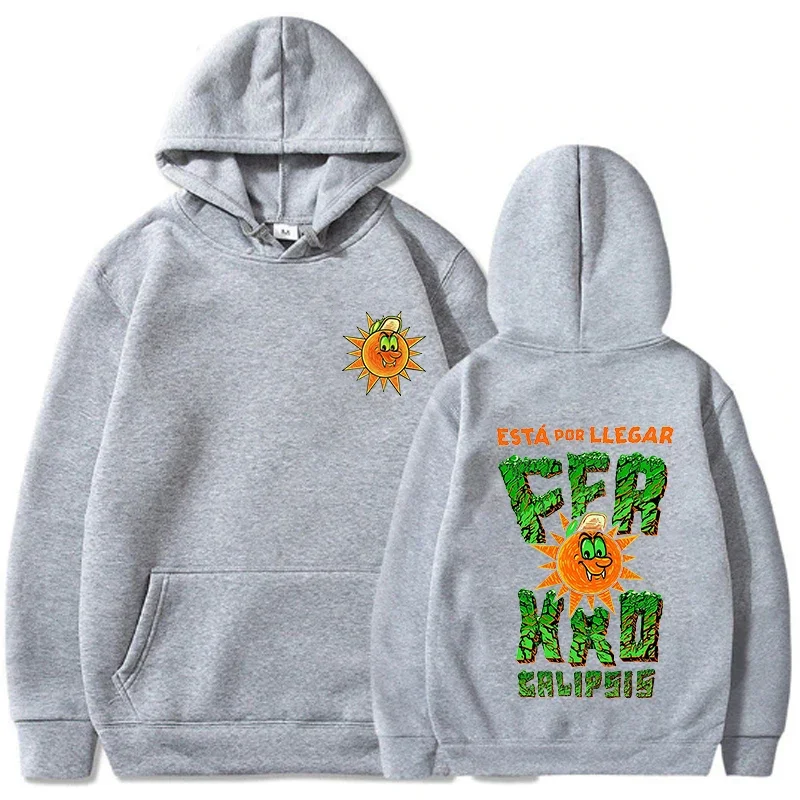 Ferxxo Calipsis 2024 Tour Hoodies Sweatshirts Hoodie Harajuku Clothes Autumn Winter Ferxxo Female/male Long Sleeve Streetwear