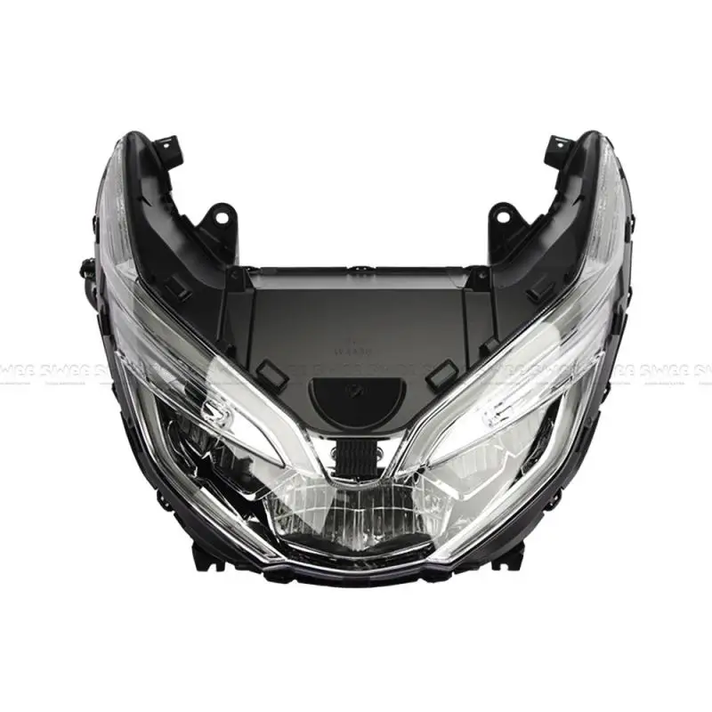 For HONDA PCX160 Thai Indonesian Version Motorcycle Headlight with Bulb Assembly Bright LED Lamp Front Headlight Accessories