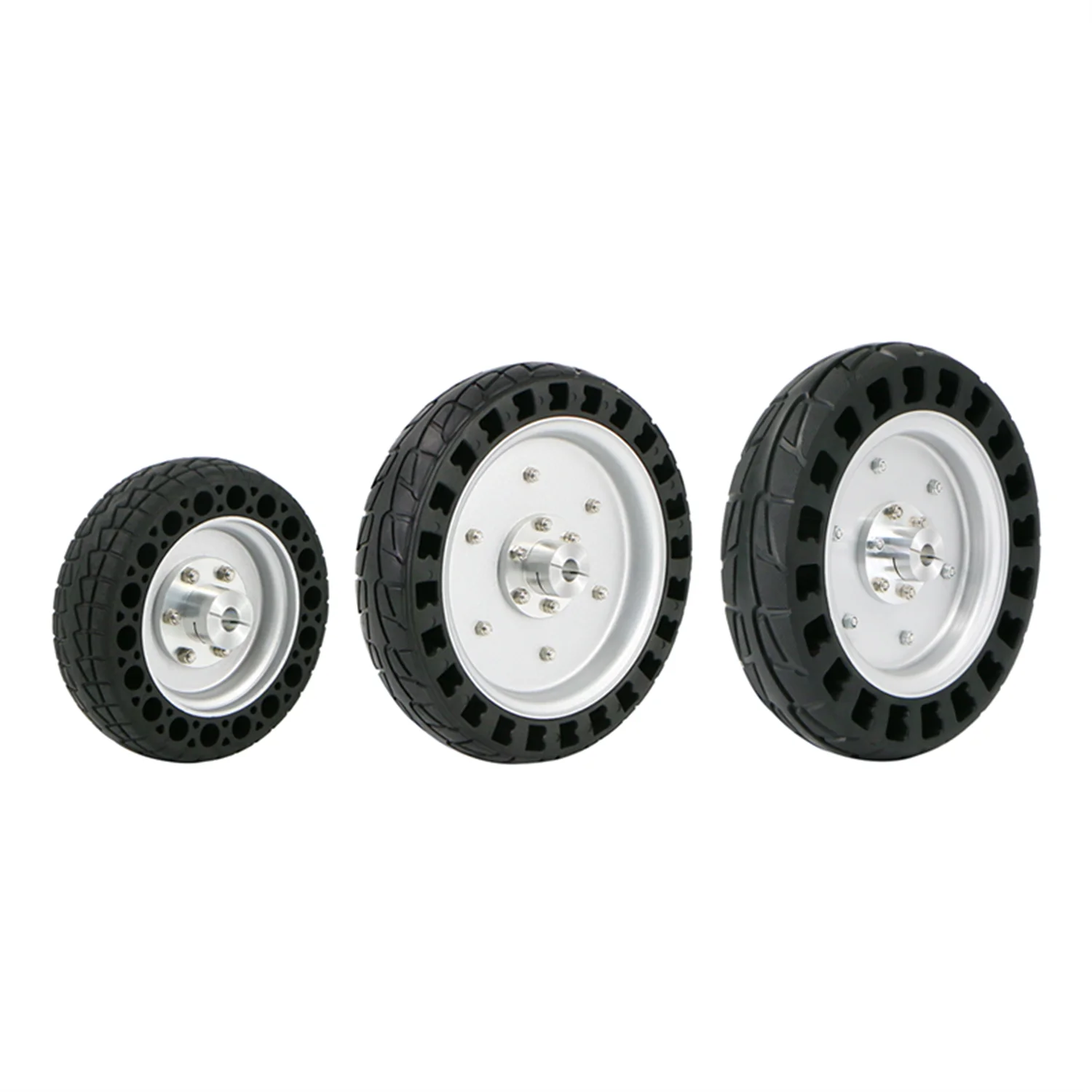 WHEELTEC Honeycomb Drive Wheel, Specialized Tire for Robots, Made of TPE Environmentally Friendly Material