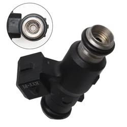 KYY-17PYQ Square Plug Two Holes 125CC High Performance Motorcycle Fuel Injector Spray Nozzle for Delphi Motorbike Accessory