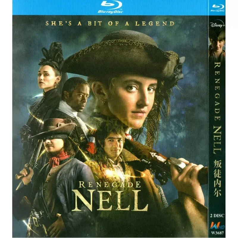 British History Fantasy Action Adventure TV Series Renegade Nell BD Blu-ray High Definition 2 Disc
