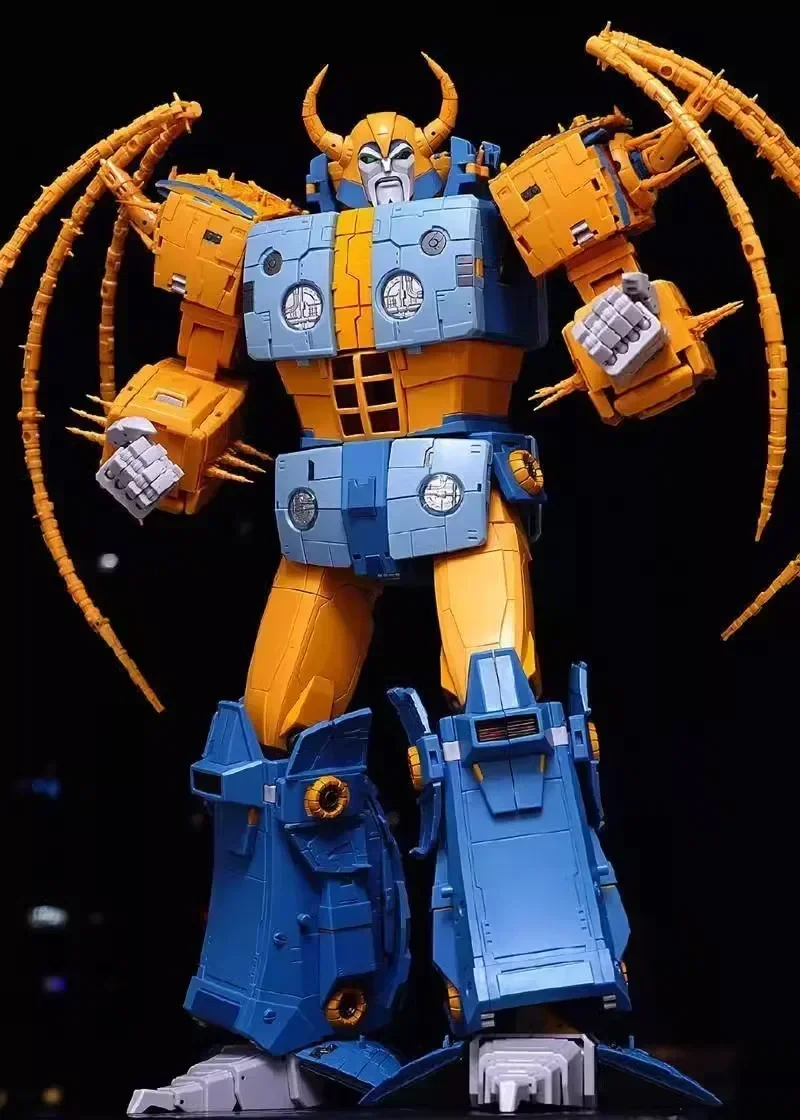 In Stock Transformation 01-STUDIO CELL 01S01 Unicron 01S01F Primary color Reprint Action Figures Toy Gift Collection