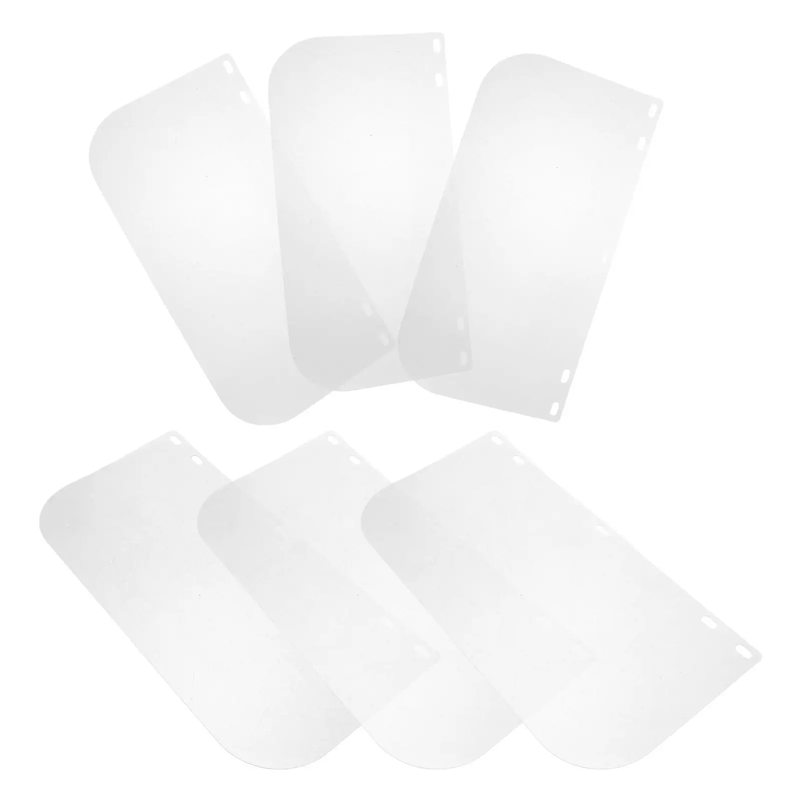6Pcs Welding Protective Screen Replacement Lens Clear Welding Visor Replacement Face Protection Shield Safety Visors