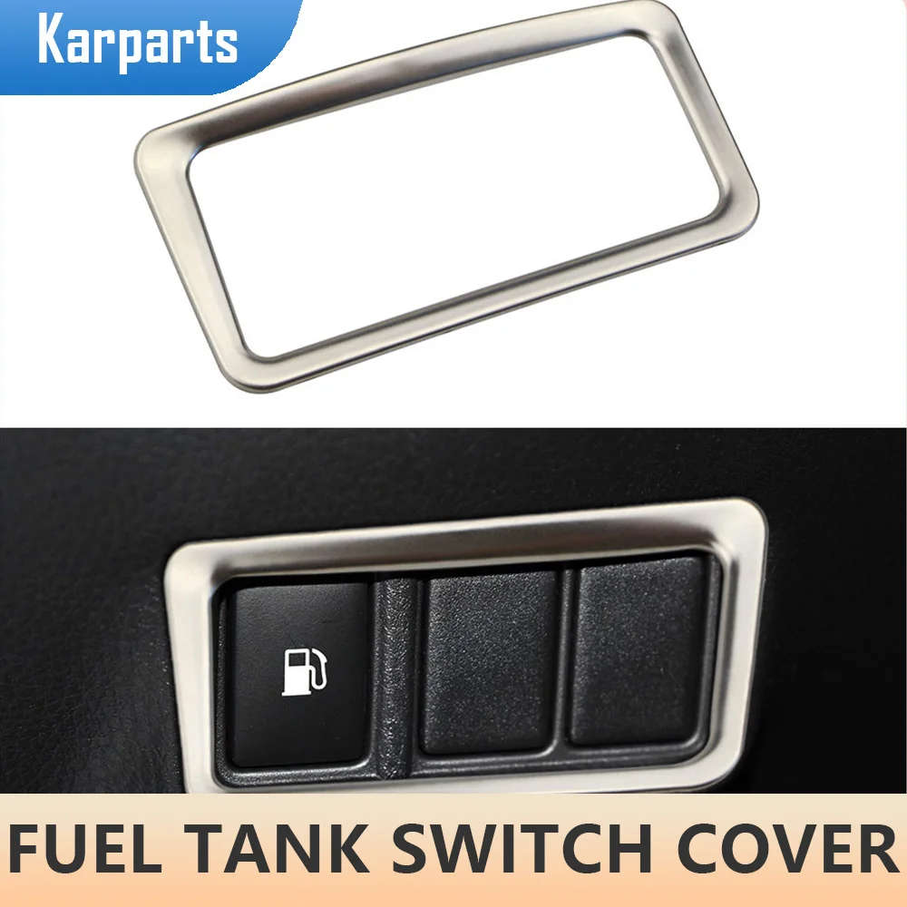 

Stainless Steel Car Fuel Tank Switch Trim Decoration Cover Sticker for Toyota C-HR CHR 2016 2017 2018 2019 2020 Accessories