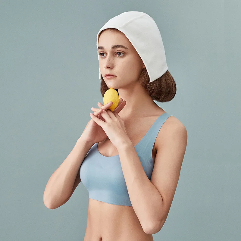 ミス・エミリー ジェリー スポーツ下着 スチールリングなし、シームレスなベストスタイルのギャザートップサポートブラ、快適で通気性があります。