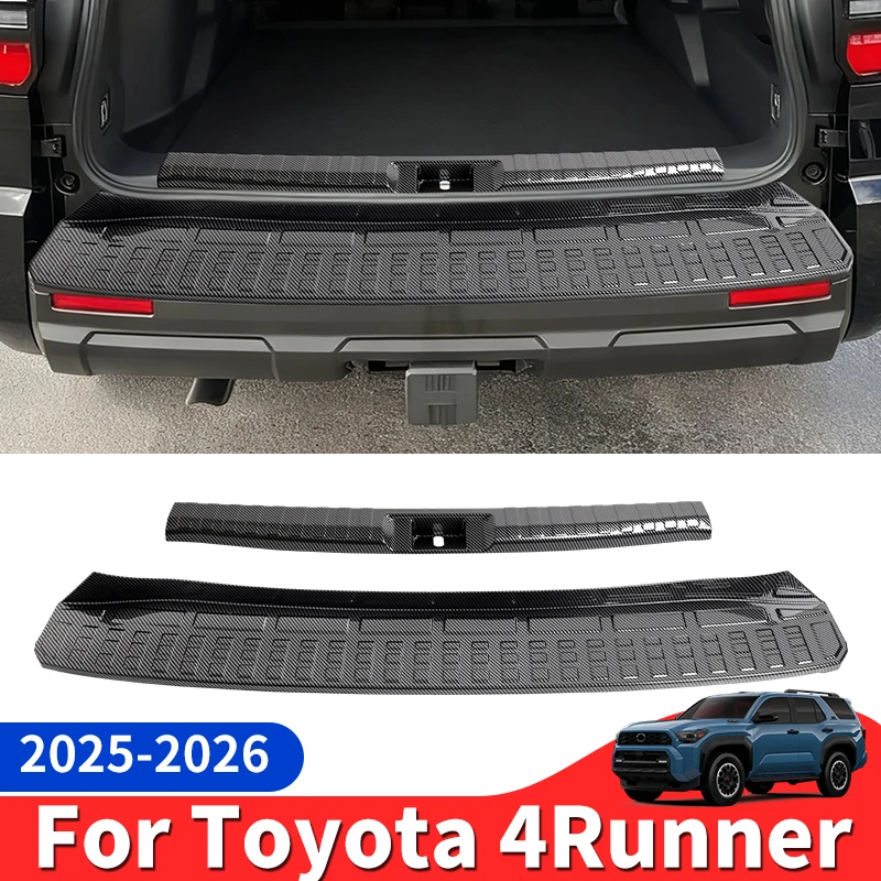 

For 2024-2026 Toyota 4Runner Tailgate Pedal Trunk Trim Appearance Upgraded Accessories