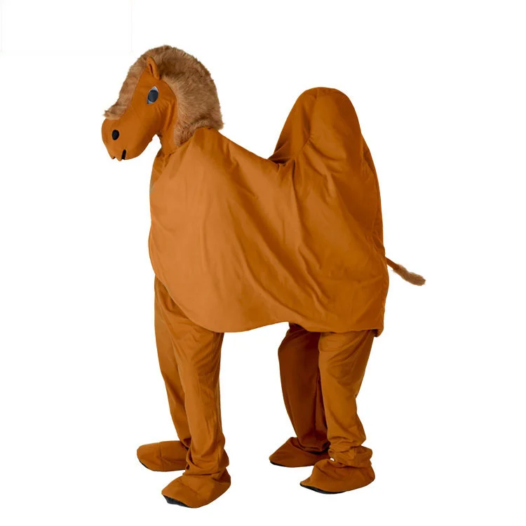 Halloween Cosplay pojedyncze Humped Camel ubrania kreskówka zwierzęta kostium kostium sceniczny karnawał Party przebranie na karnawał