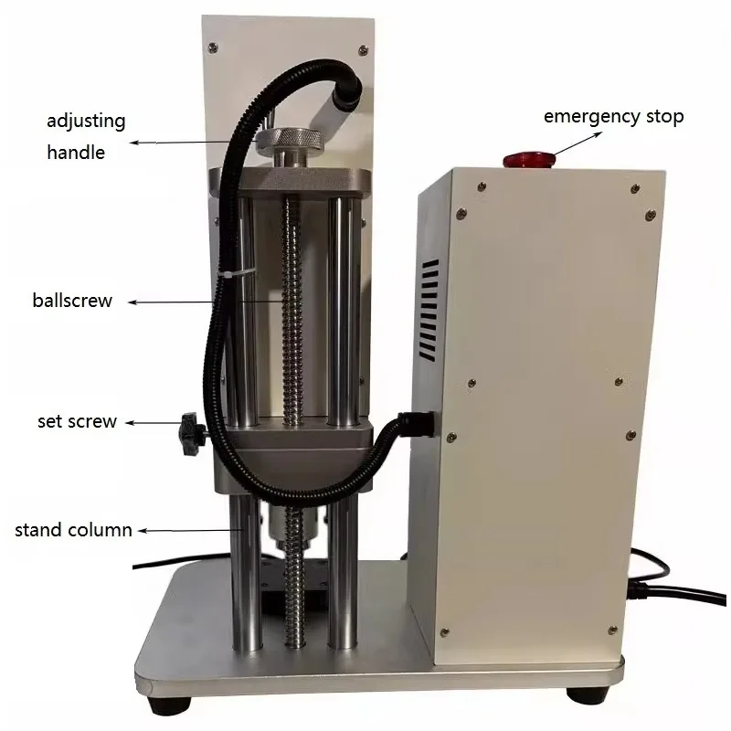 DD-20A Elektrische 20mm Aluminium Plastic Flip Top Cap Krimpmachine 10ml Flacon Crimper