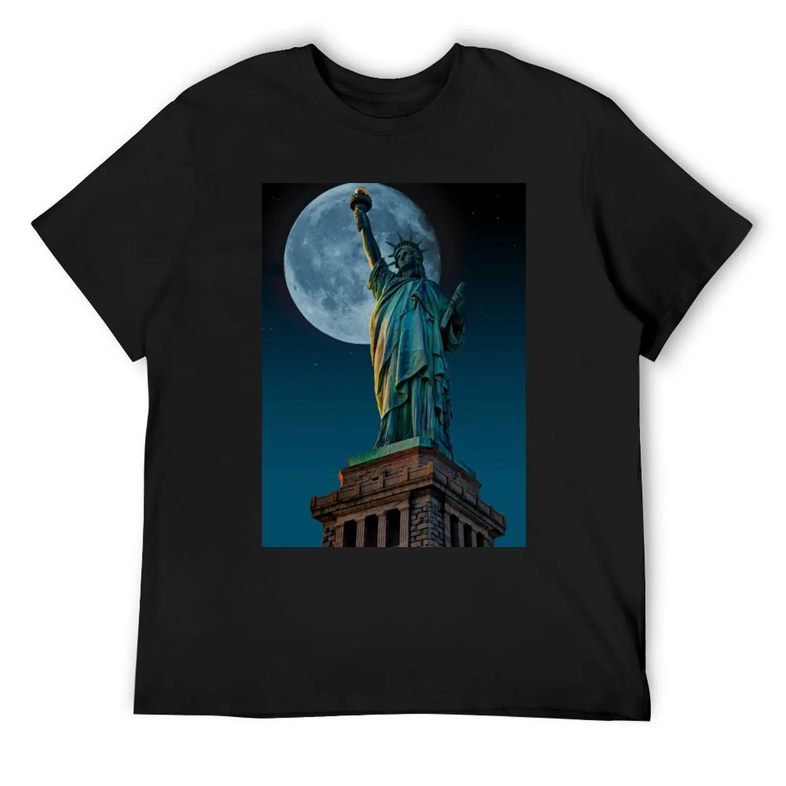 

Liberty Moon T-Shirt anime cute tops clothes mens tall t shirts