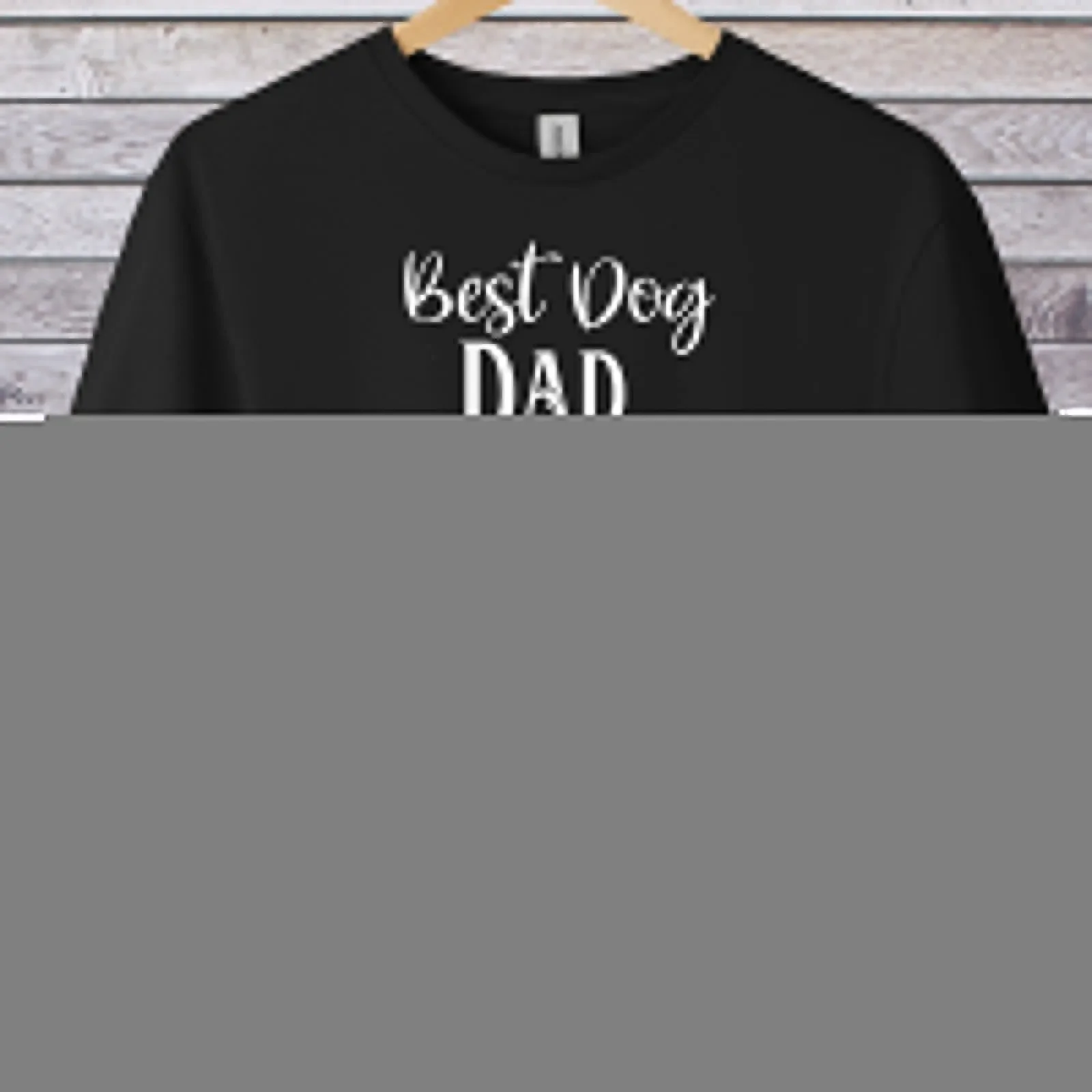 

Funny Sarcastic Dog Dad Theme Graphic Print Tshirt Unisex 4 Colors 5 Sizes