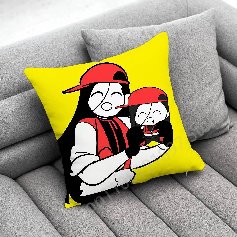 Meat Girl Yi Xi Singer Throw Pillow Case For 50cm 40cm 55cm 45cm 30cm Square Bedroom Pillowcase Cover