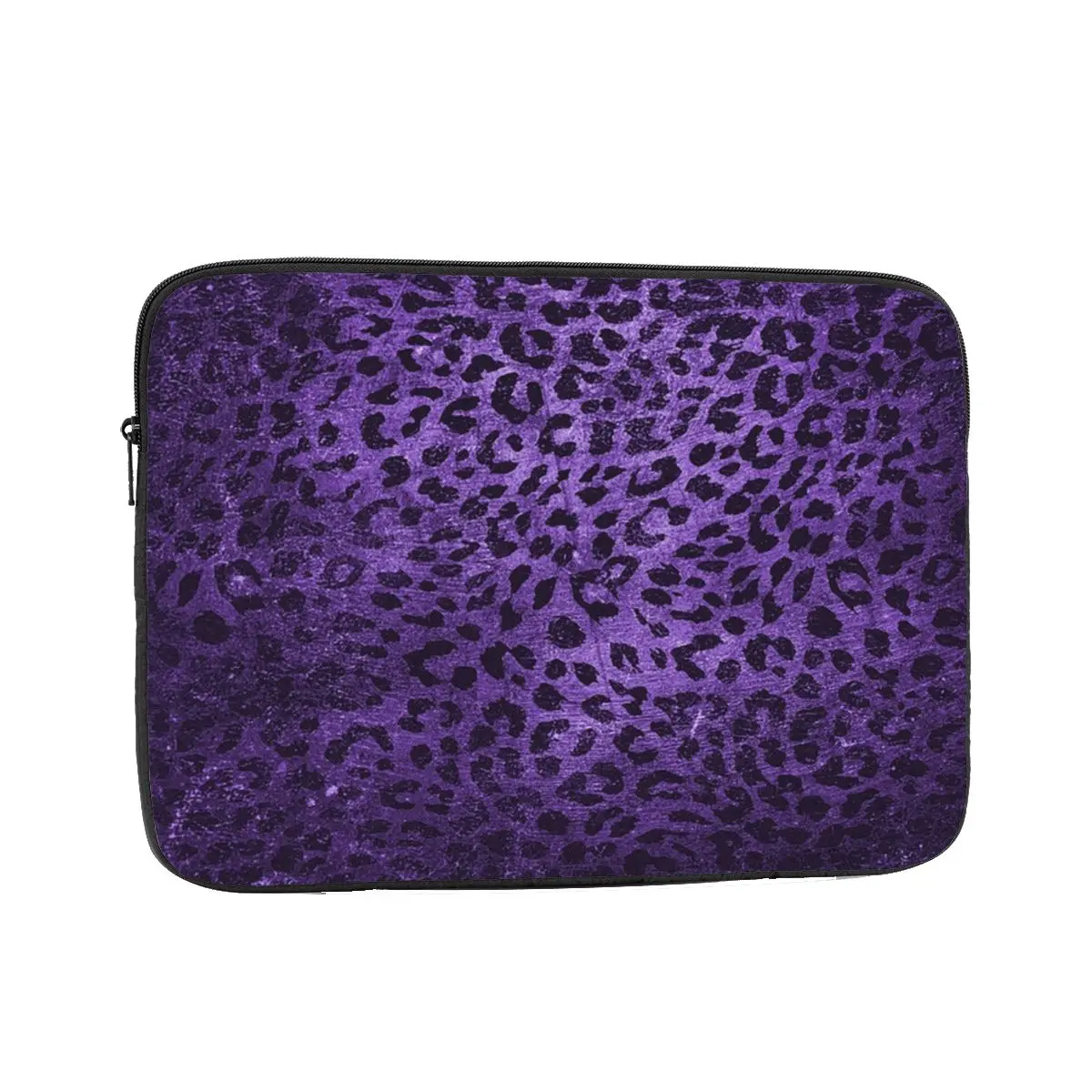 Distressed Purple Leopard Print Notebook Laptop Bag Case Pouch 10 12 13 15 17Inch For Macbook Air Pro Tablet Shockproof Case Bag