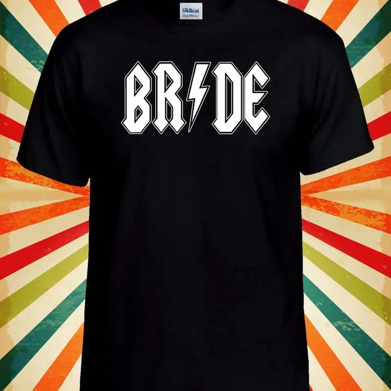 Camiseta Rock Bride Heavy Metal novia hombres mujeres Unisex béisbol camiseta Top 3286