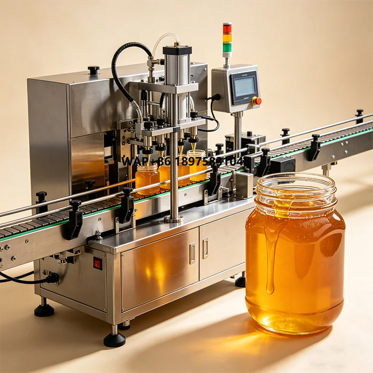 Automatic 8 Frames Electric Honey Extractor Machine 304 Stainless Steel 1000-1200pcs/hour Capacity for Honey Harvesting
