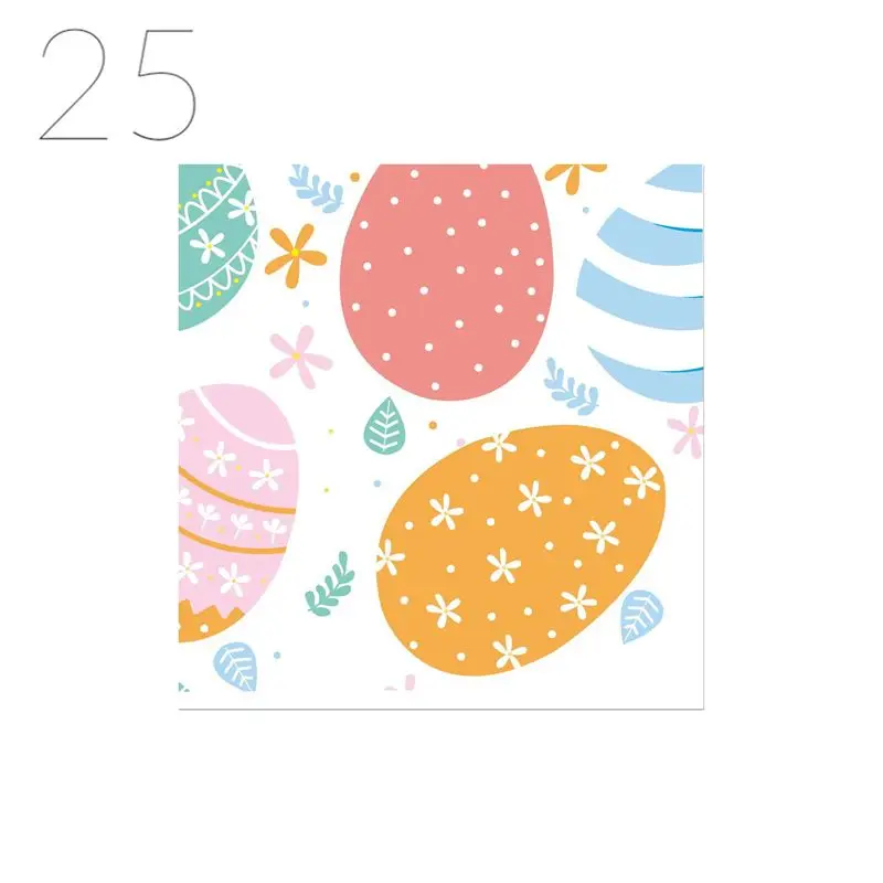 Homegood 75 Pack Serves 25 Easter Dinner Plates Napkins Dessert Plates Perfect for Home Office Restaurants Schools
