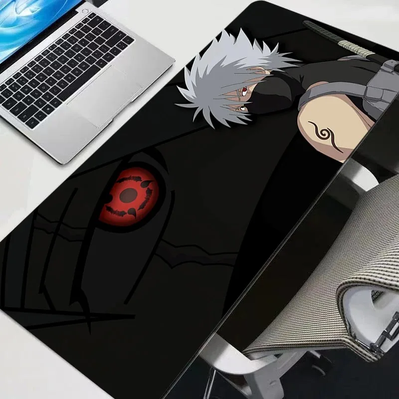 Uchiha Itachi Madara N-Naruto Uzumaki Mauspad XL Lockedge Gaming Zubehör Computer Gamer Tastatur Mauspad Schreibtisch Mousepad