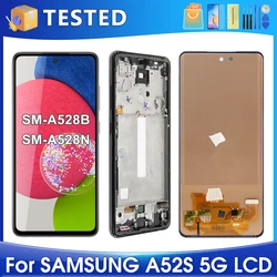 6.5''A52S 5G For Samsung Tested A528 A528B A528B/DS A528N LCD Display Touch Screen Digitizer Assembly Replacement