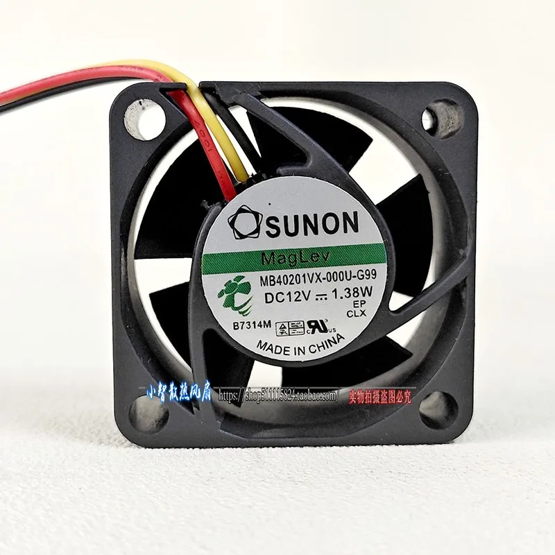 ORYGINALNY MB40201VX-000U-G99 12V 1.38W 4020 40*40*20mm NOWY WENTYLATOR CHŁODZĄCY RADIATOR
