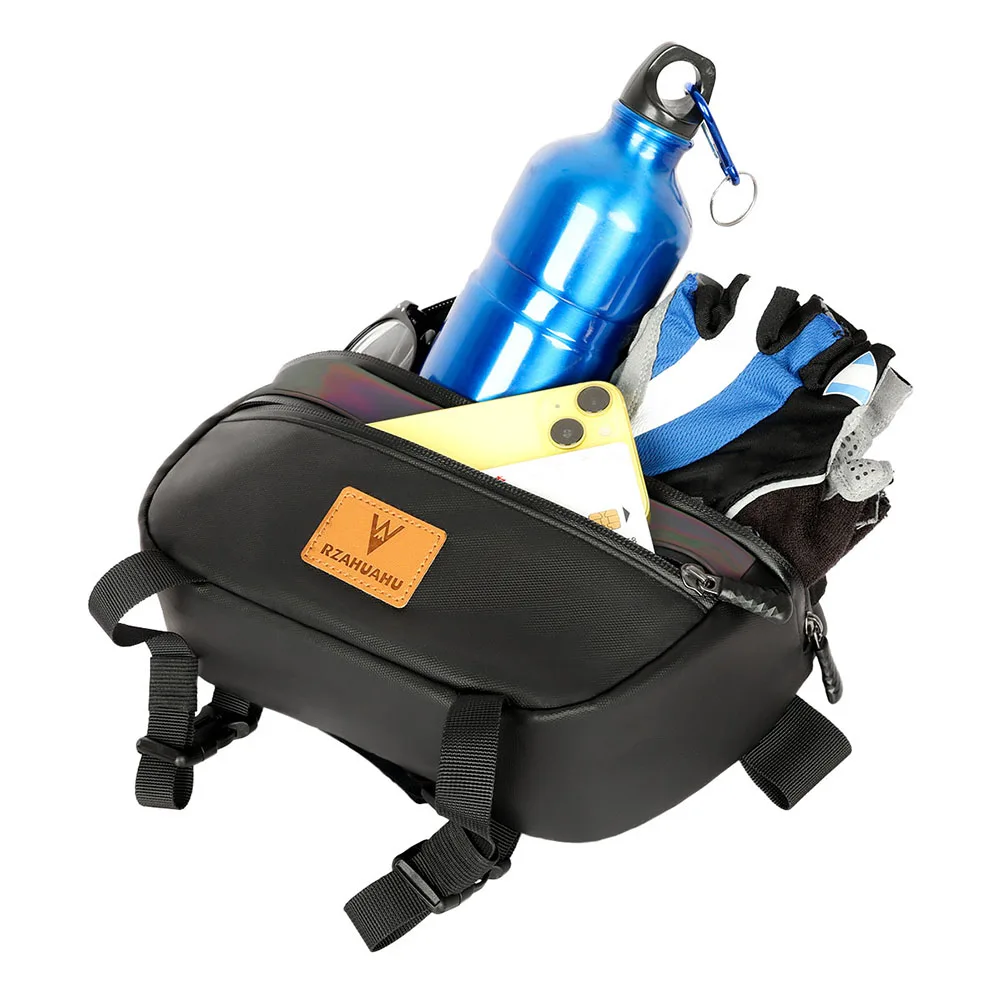 

3л сумка на руль велосипеда, передняя сумка для велосипеда, многофункциональная сумка для хранения на руль, светоотражающие универсальные аксессуары для велосипеда