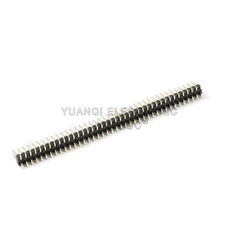 10 Uds SMD SMT 2x2/3/4/5/6/7/8/9/10/12/14/15/16/18/20/40/ PIN Doble fila macho PIN cabezal 2,54 MM PITCH Strip conector 2x6/8/10/20