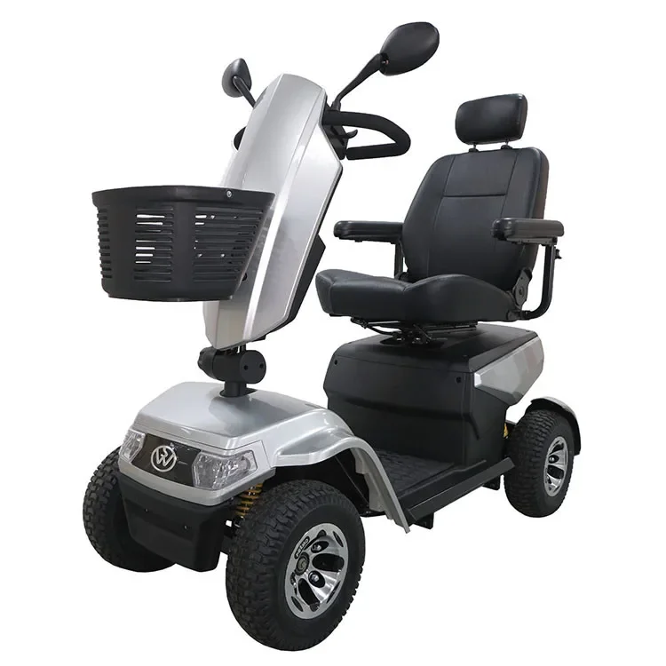 

Anti-rollback 4 Wheel Disabled Handicapped Mobility Heavy Electric Scooter custom