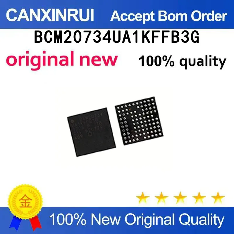 

(5-100 pieces)RF chip CYW20734UA1KFB3G BCM20734UA1KFB3G P10 version BGA