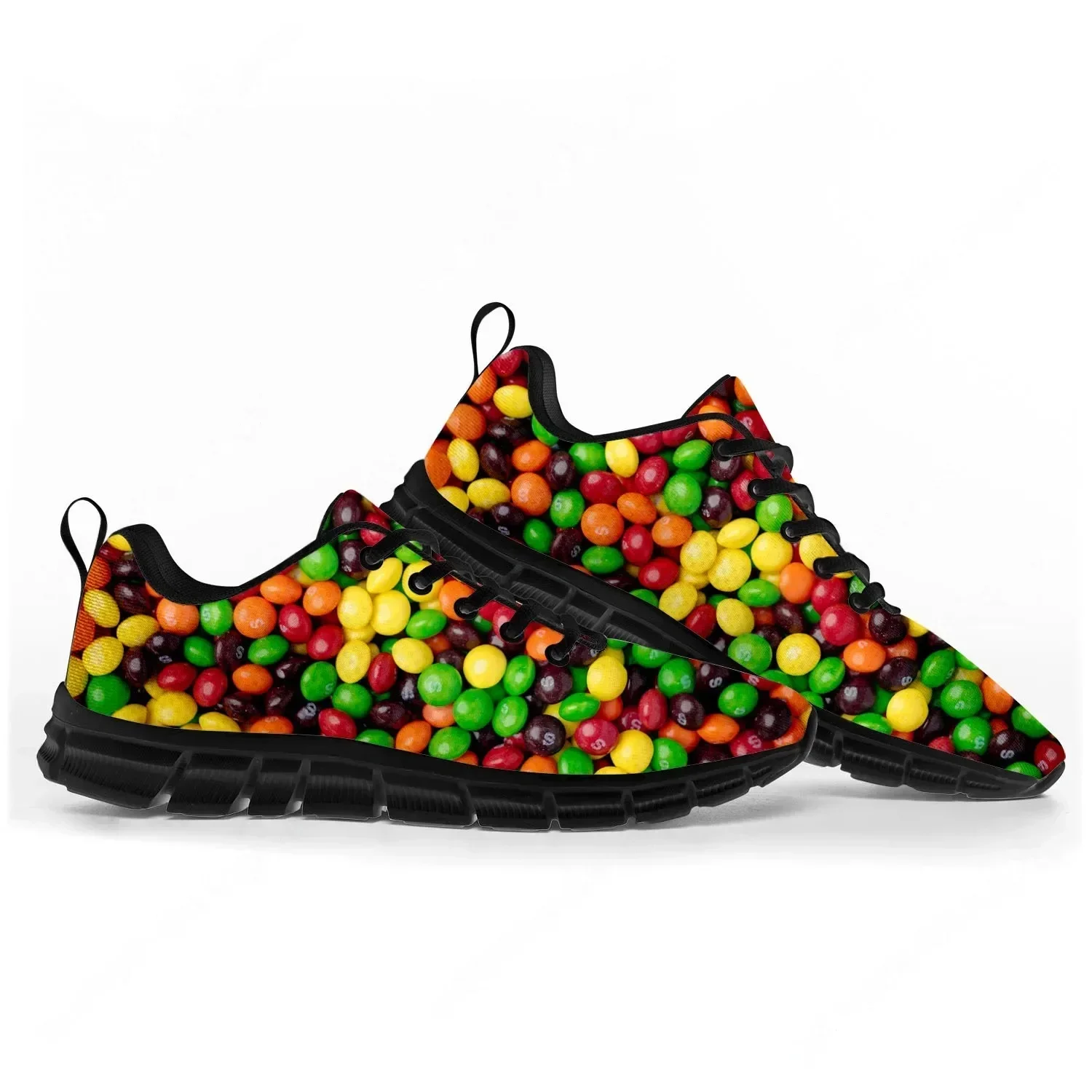 Skittles Fruity Sports Shoes Mens Womens Customized Sneakers Casual Tailor-Made Shoe Couple