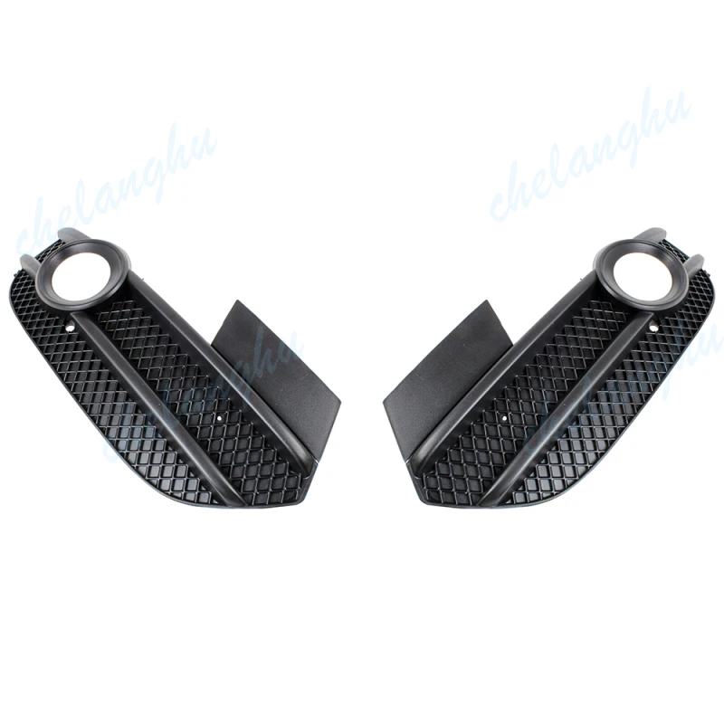 Front Bumper Fog Lamp Frame For Audi Q3 2011 2012 2013 2014 Fog Light Cover Grille Car Accessory 8U0807682A 8U0807681A