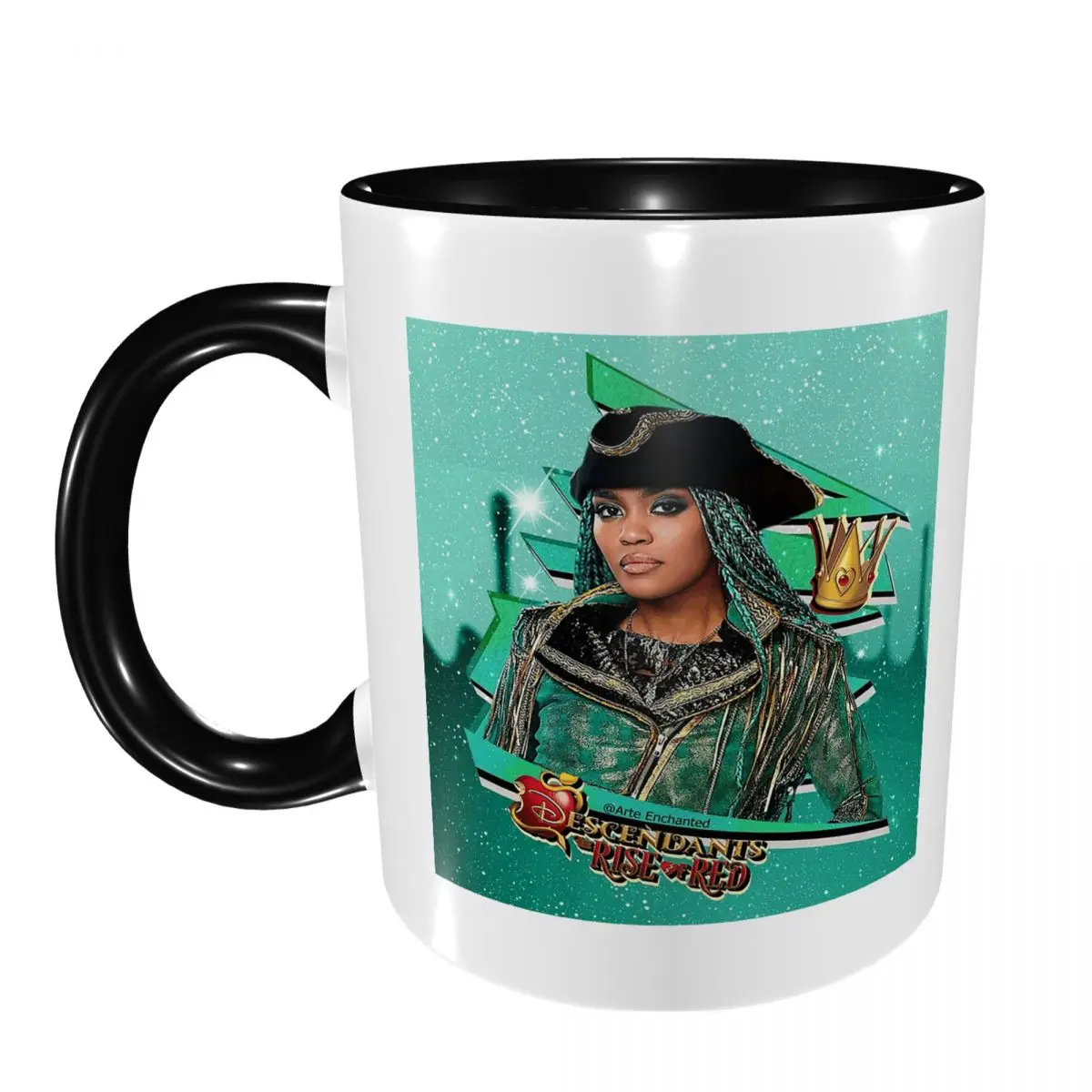 Uma - Descendants 4 The Rise Of Red Mug Funny Ceramic Coffee Cups Tea Mugs Milk Cup Drinkware Gift for Woman Man