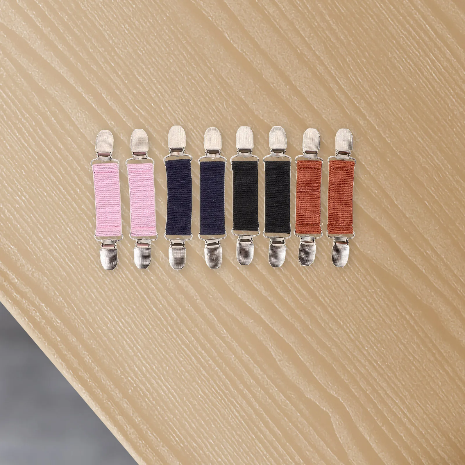 

8pcs Children Anti-Slip Glove Clips Strong Mitten Clamps For Kids Winter Hats Cardigans Elastic Fasteners Gloves Dresses Shirts