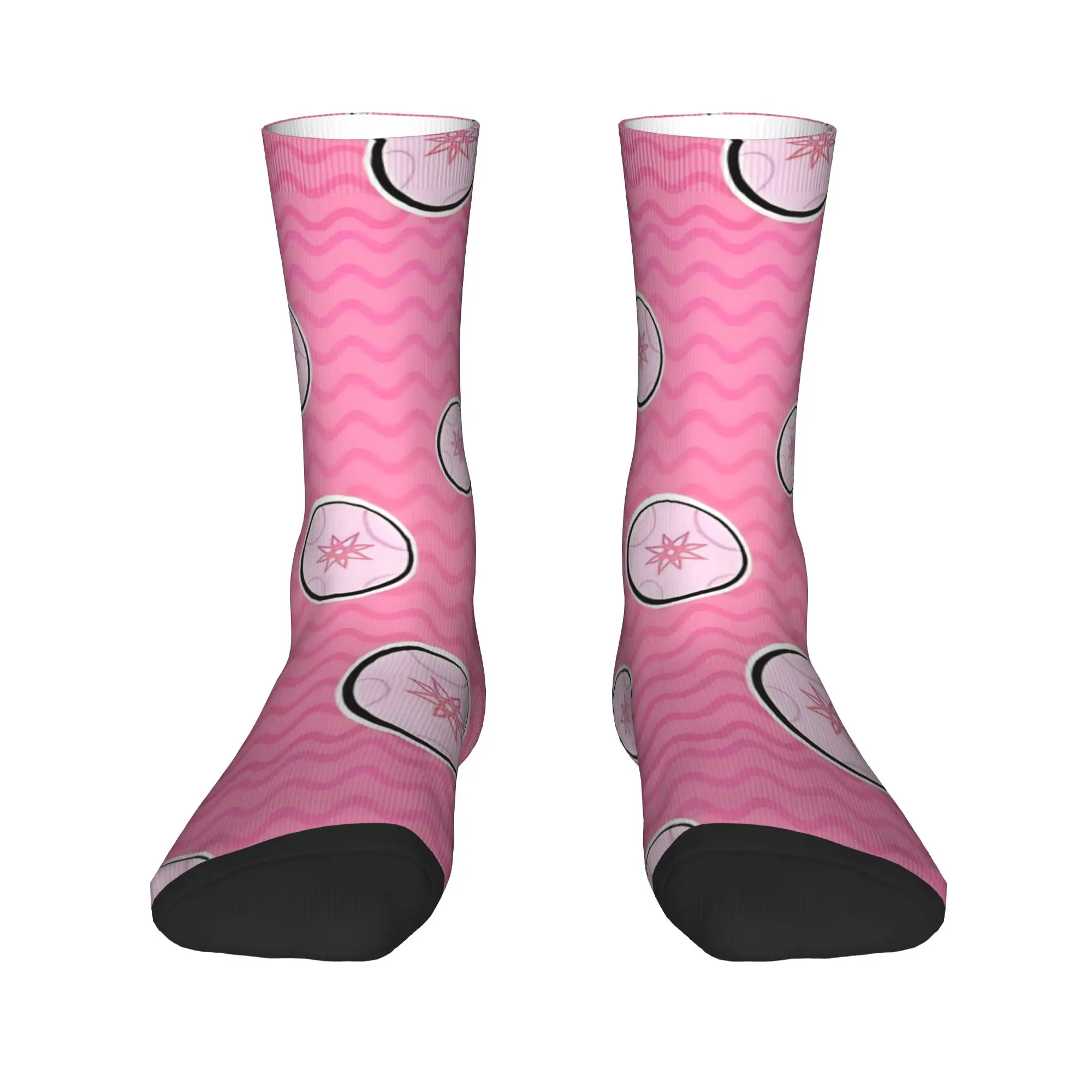 Crest Of Light Hikari Stockings Digimon Pattern Casual Socks Winter Anti Skid Socks Women Men Outdoor Comfortable Socks