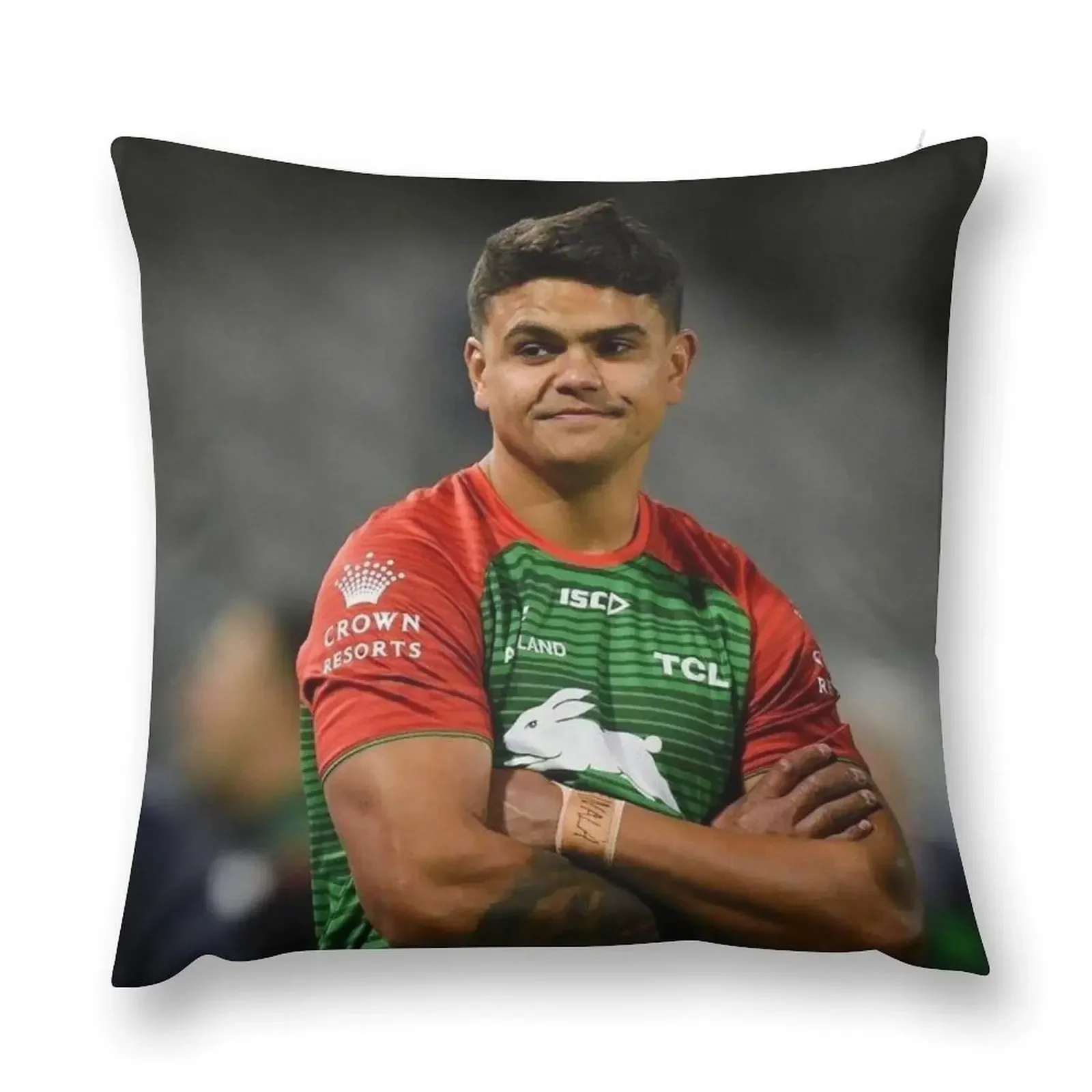Latrell Mitchell Throw Pillow Sofa Cushion Christmas Pillowcase Pillowcases For Pillows Plaid Sofa pillow