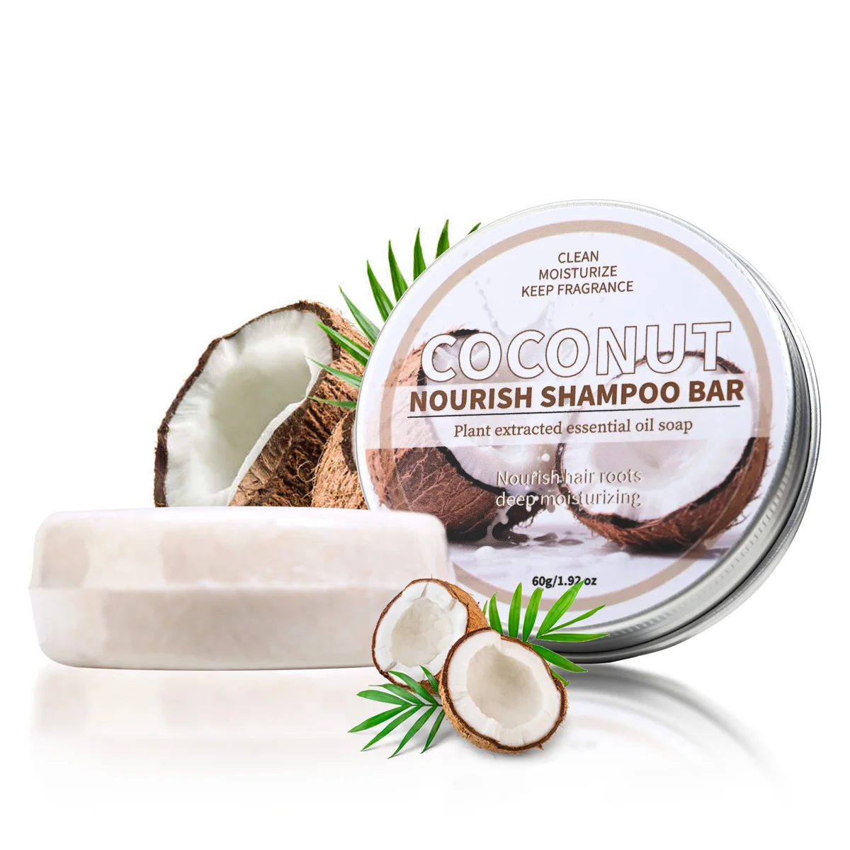 

22 Твердый шампунь с кокосовым маслом, растительное мыло для волос с эфирным маслом, богатое в марокканских орехах, кокосовое масло, масло Джооба, мыло для глубоких волос