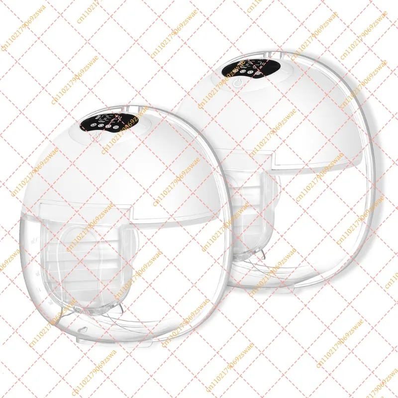 Wearable Double Electric Breast Pump - 4 Modes 12 Levels Portable Hands-Free Silicone S39