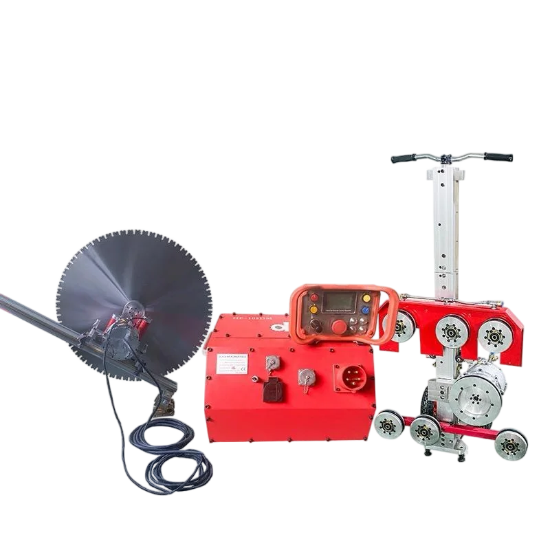 Industrial 220V-380V 22KW High Frequency Brushless Motor Multi-Wire Diamond Wire Saw Machine for Stone Cutting