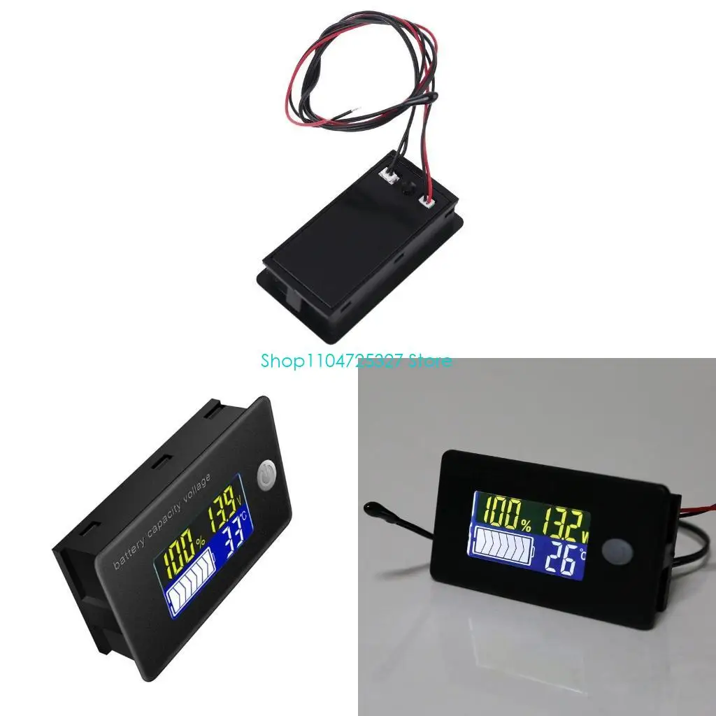 

D8KF Digital Battery Capacity Tester Battery Capacity Battery Meter Temp